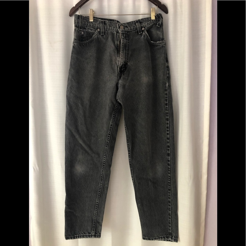 Levi’s black denim jeans
